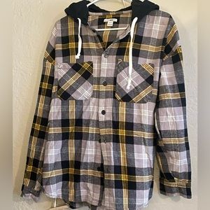 Fashion Nova button down flannel